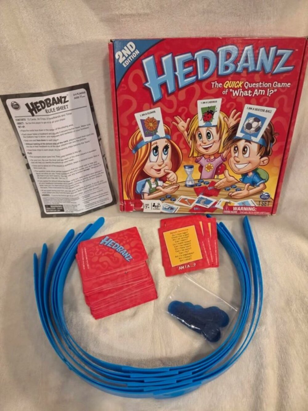 Spin Master Hedbanz 2nd Edition Board Game